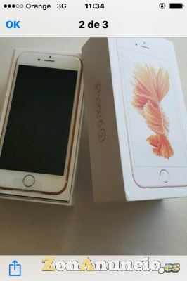 Apple iPhone 64GB 6S(nuevo y original) 560€